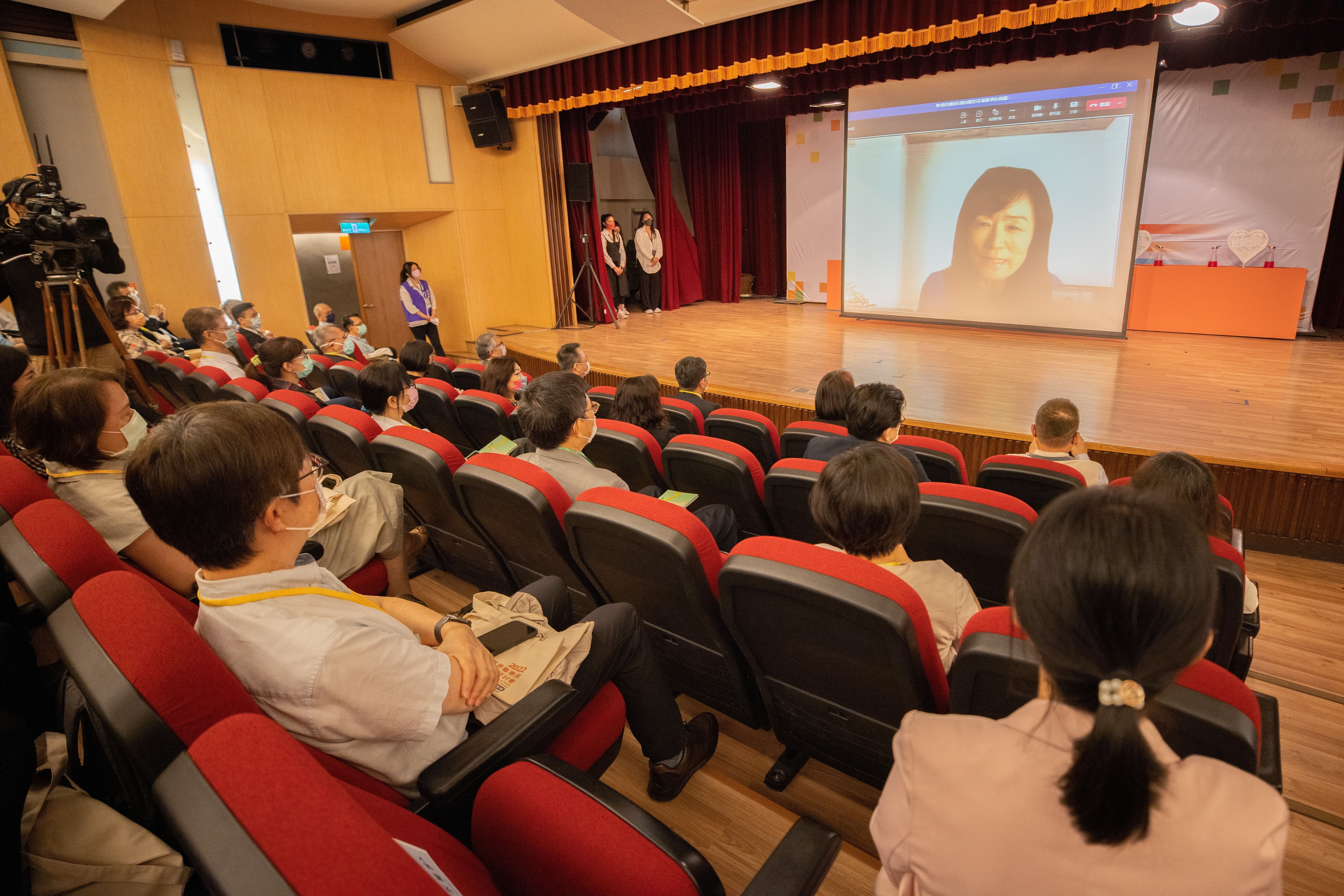 成功大學校長蘇慧貞線上參與開幕